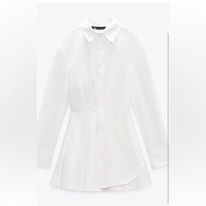 Zara Short Shirt Dress.  NWT size L